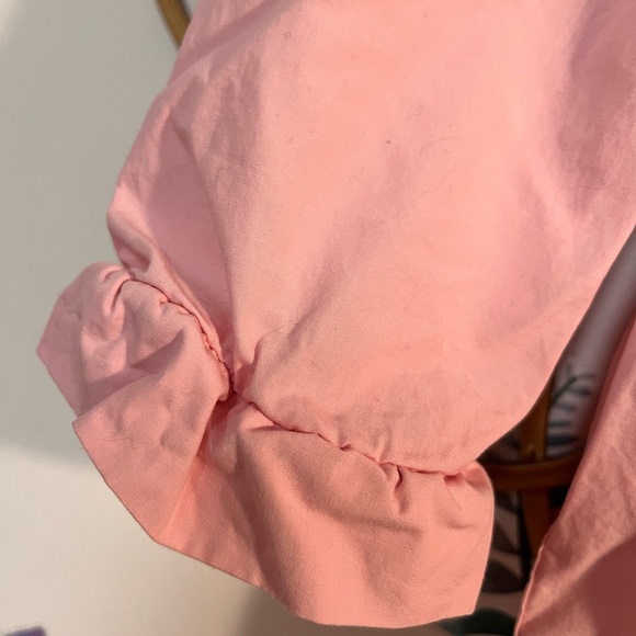 Pink Floral Hooded Girls Spring or Fall Jacket - Picture 9 of 9